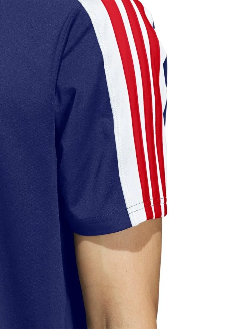 NWT - Adidas Men's 3-Stripe Performance Tee Blue – Size 2XL